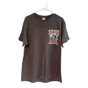 Sturgis Black Hills Rally 2017 T-Shirt 77th Annual Graphic Tee Biker L Unisex